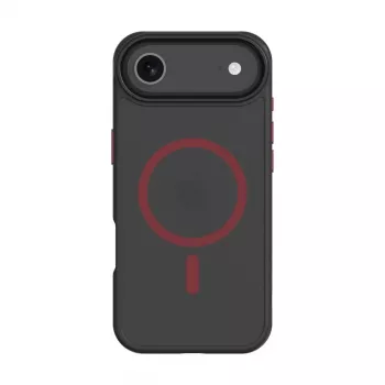 Tactical Back Cover MagForce Hyperstealth 2.0 per iPhone Air, nero/rosso