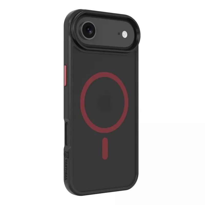 Tactical Back Cover MagForce Hyperstealth 2.0 per iPhone Air, nero/rosso