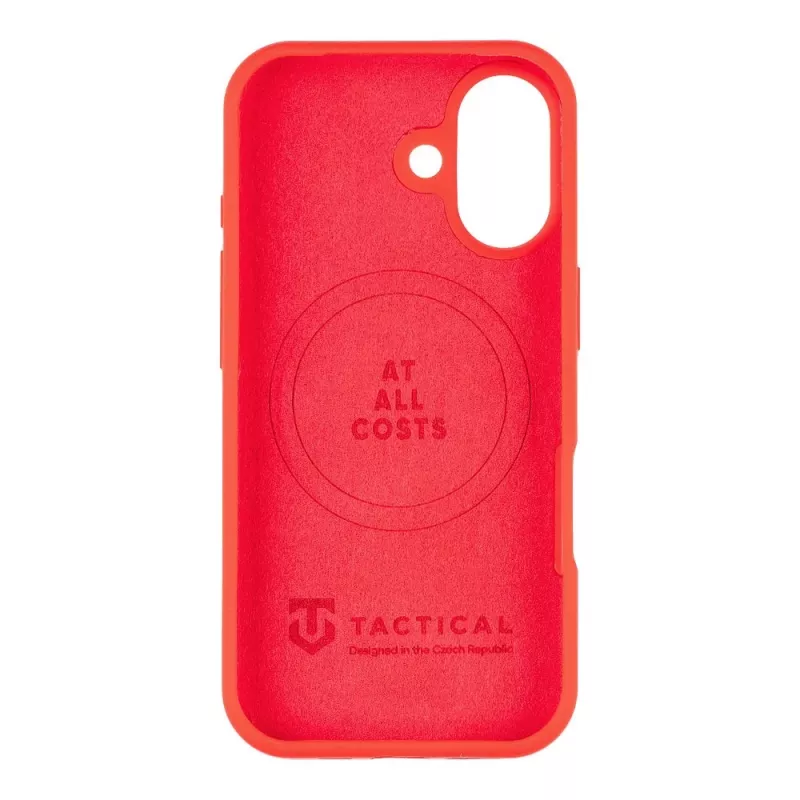 Tactical Back Cover MagForce Velvet Smoothie per Apple iPhone 17 – Chilli Red