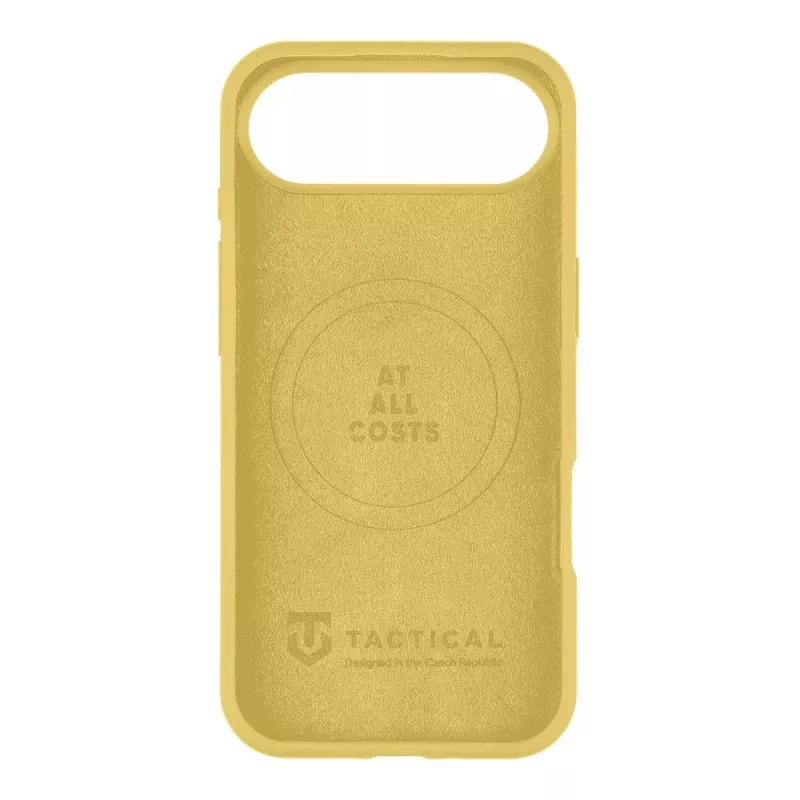 Tactical Back Cover MagForce Velvet Smoothie per Apple iPhone 17 Air - Banana Yellow