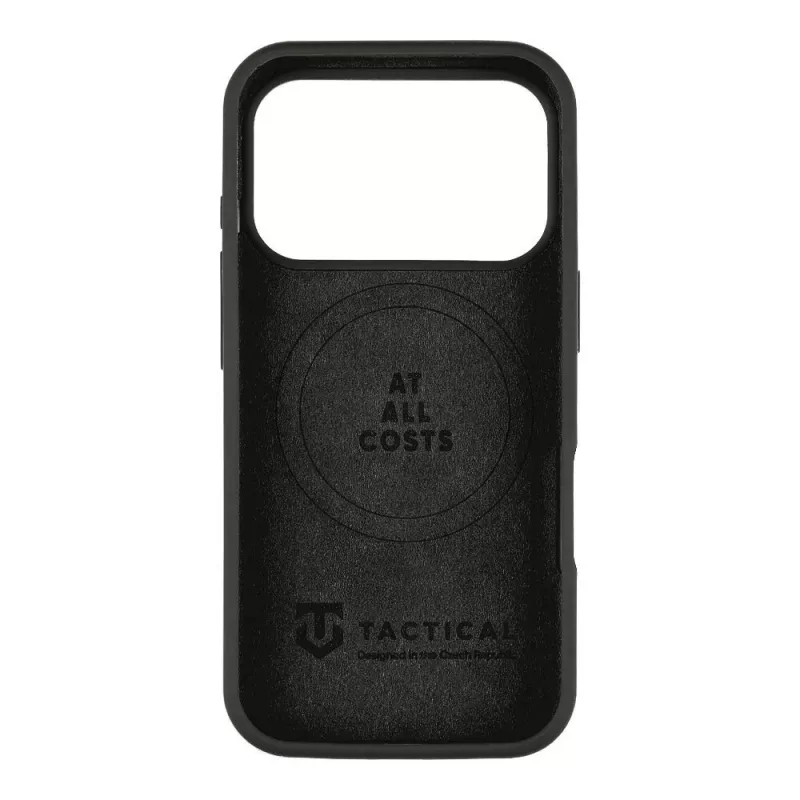 Tactical Back Cover MagForce Velvet Smoothie per Apple iPhone 17 Pro - Midnight Black