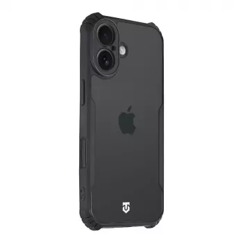 Tactical Back Cover Quantum Stealth iPhone 17 trasparente/nero
