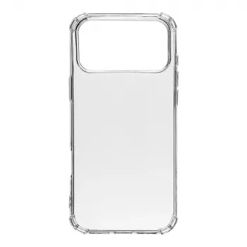 Custodia posteriore tattica TPU Plyo per Apple iPhone 17 Pro Max trasparente