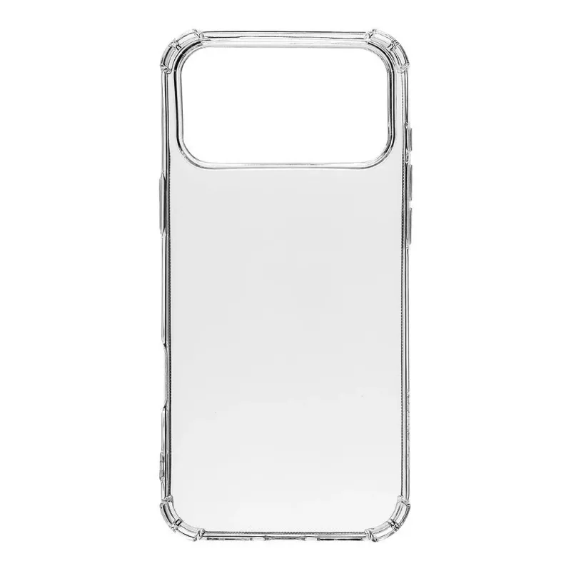 Custodia posteriore tattica TPU Plyo per Apple iPhone 17 Pro Max trasparente