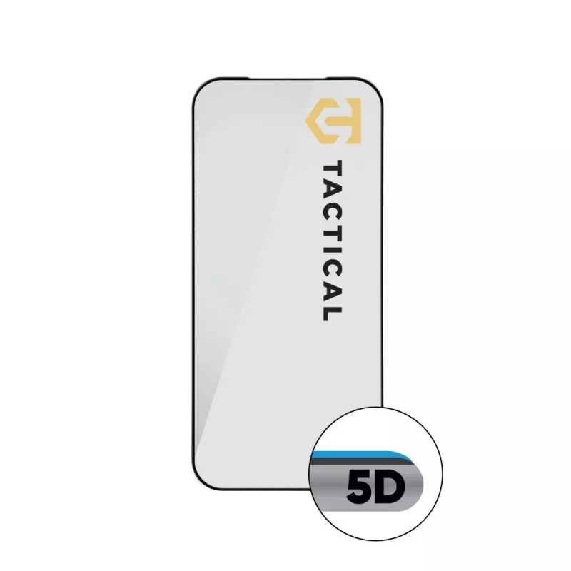 Tactical Glass Shield 5D per iPhone 17 Pro nero