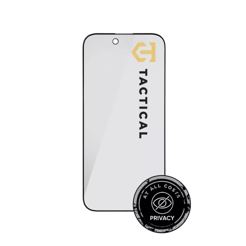 Tactical Glass Shield Privacy 5D per iPhone Air nero