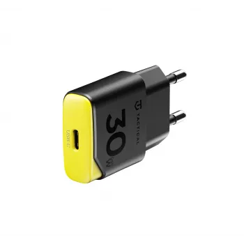 Tactical Minimi GaN 30W USB-C Caricabatterie da parete nero