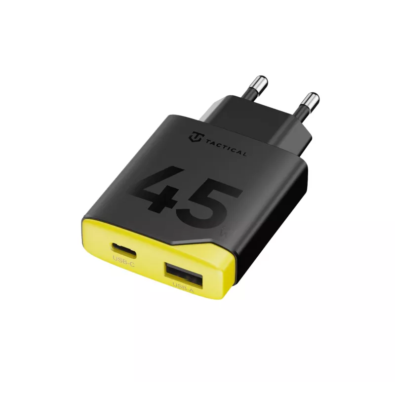 Tactical Minimi GaN 45W AC USB-C Caricabatterie da parete nero