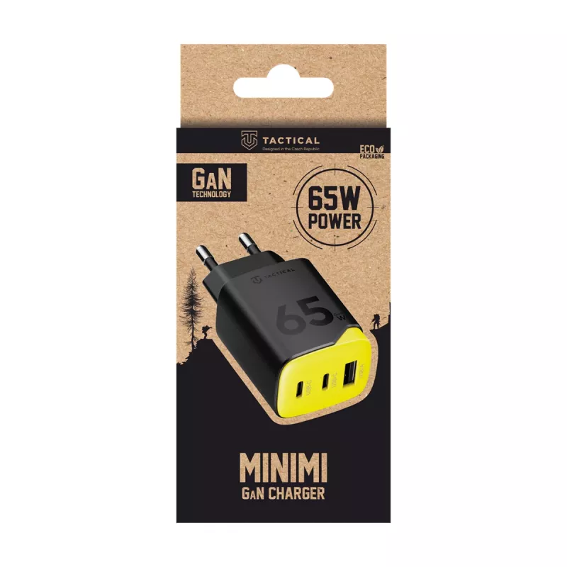 Tactical Minimi GaN 65W AAC USB-C caricabatterie