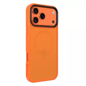 Tactical Back Cover MagForce Hyperstealth per Apple iPhone 17 Pro Max - Agent Orange