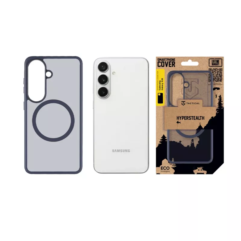 Cover posteriore tattica MagForce Hyperstealth Galaxy S26 Deep Blue