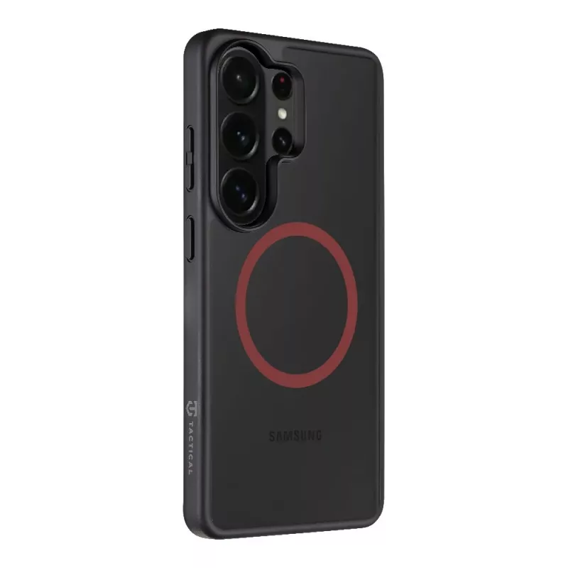 Cover posteriore tattica MagForce Hyperstealth 2.0 per Samsung Galaxy S26 Ultra, nero/rosso