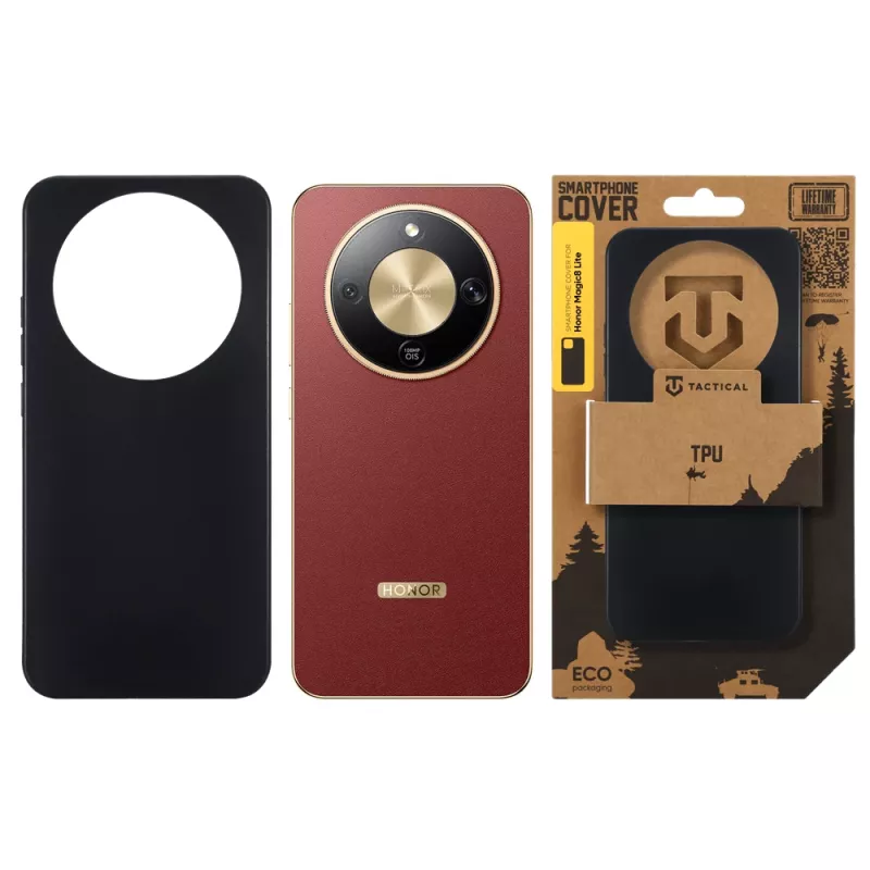 Tactical Back Cover TPU Magic8 Lite nero