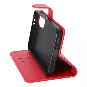 Cover a libro tattica Field Notes Galaxy A57 rosso