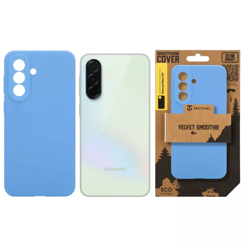 Tactical Back Cover Velvet Smoothie per Samsung Galaxy A37 - nero