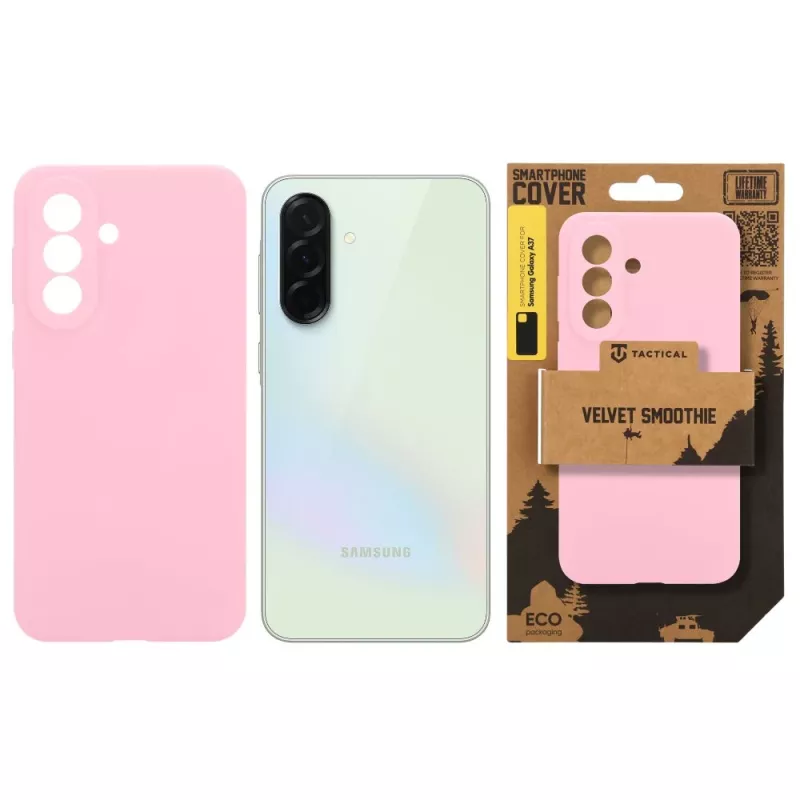 Tactical Back Cover Velvet Smoothie per Samsung Galaxy A37 5G Pink Panther