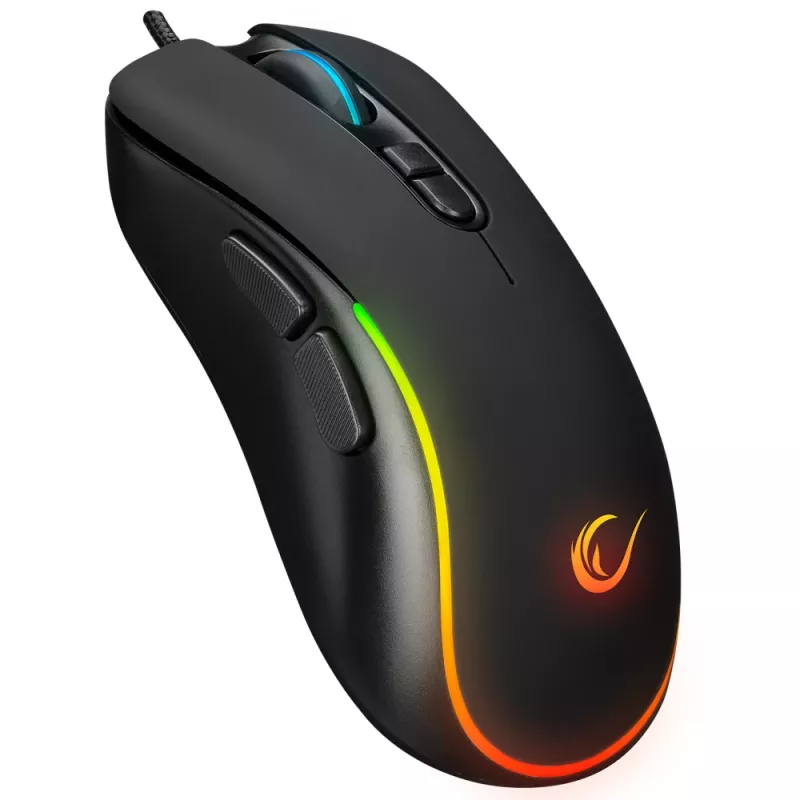 Rampage X-JAMMER V2 Mouse gaming RGB 12800 DPI 1kHz macro