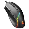 Rampage Comfort Mouse gaming, programmabile, 12800 DPI RGB, nero