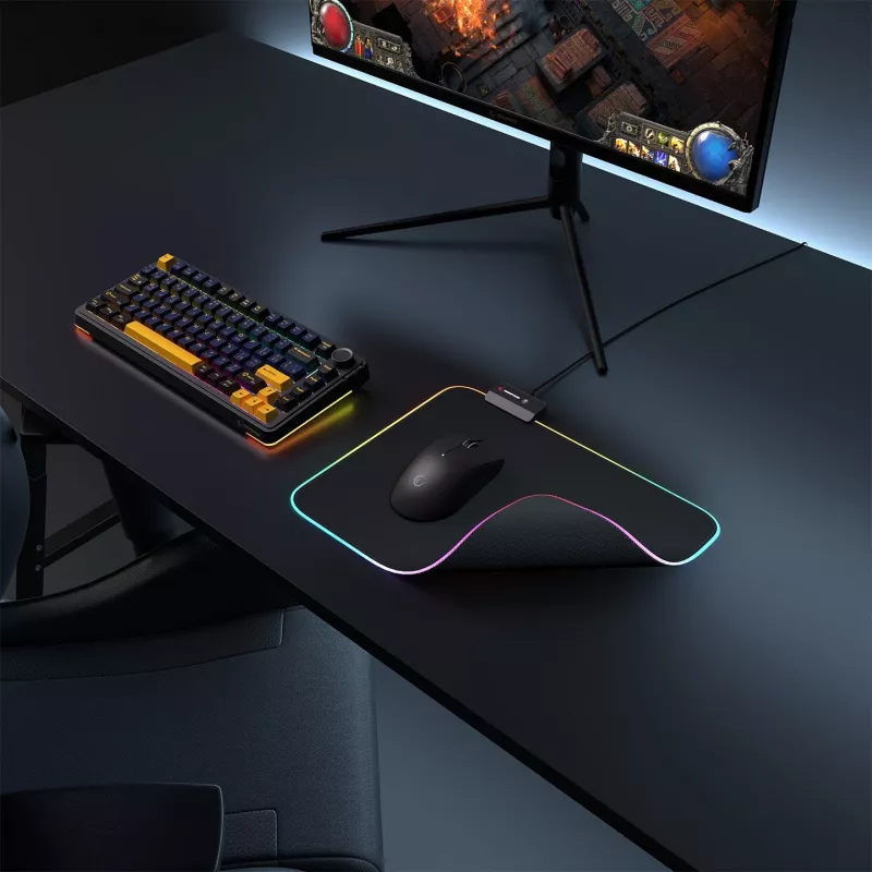 Rampage MP-23 Tappetino mouse gaming RGB