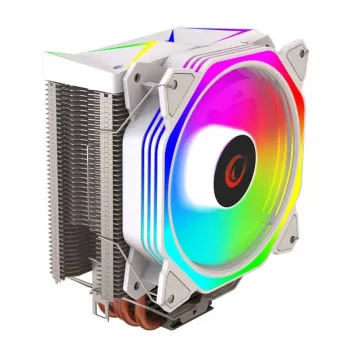 Rampage Octagon C50 Dissipatore CPU ad aria, ventola ARGB 120mm, bianco, LGA 1700/AM5