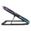 Rampage PROTE R6 Supporto di raffreddamento per laptop, 10-17 pollici, RGB