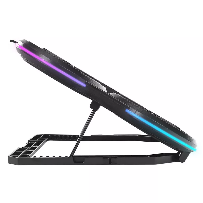 Rampage PROTE R6 Supporto di raffreddamento per laptop, 10-17 pollici, RGB