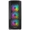 Rampage Shelob Case PC mid tower, 4 ventole ARGB, vetro temperato, nero