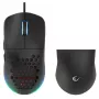 Rampage BLINK Mouse gaming USB con filo, 12800 DPI, RGB, sensore ottico, nero