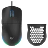 Rampage BLINK Mouse gaming USB con filo, 12800 DPI, RGB, sensore ottico, nero