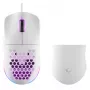 Rampage BLINK Mouse da gaming con filo, 12800 DPI, RGB, sensore ottico, bianco