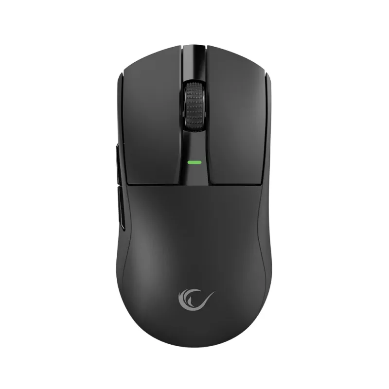 Rampage Zenith Pro Black Wireless Gaming Mouse 26000 DPI PAW3395 4KHz Tri-Mode nero