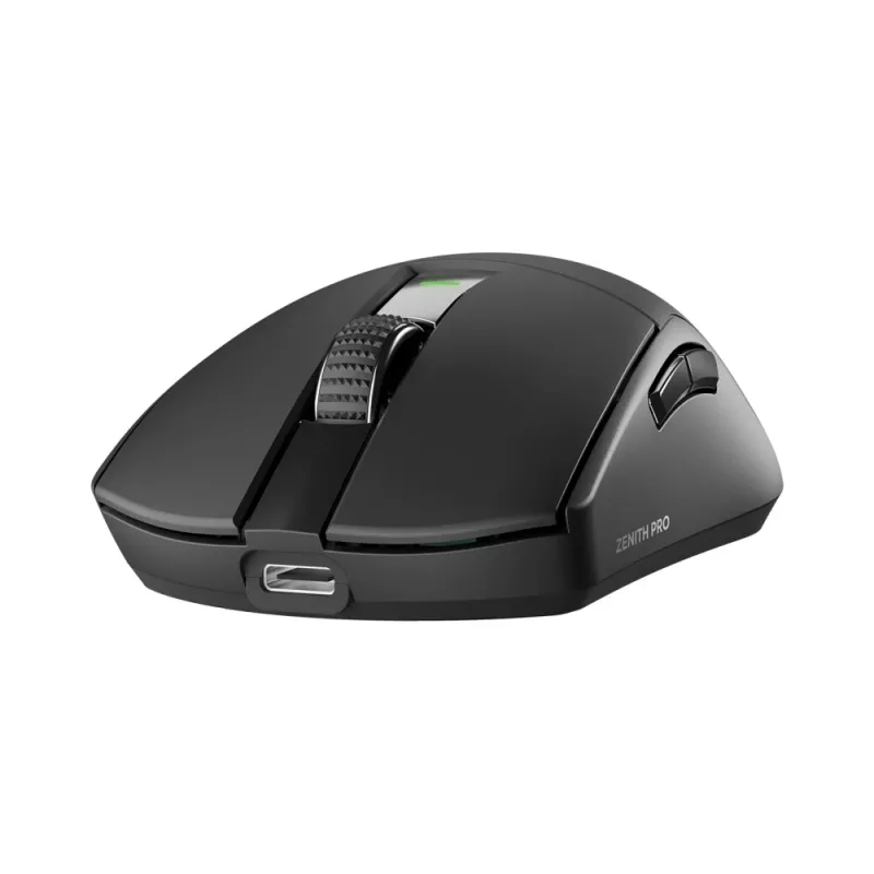 Rampage Zenith Pro Black Wireless Gaming Mouse 26000 DPI PAW3395 4KHz Tri-Mode nero