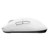 Rampage Zenith Pro Mouse da gaming wireless 26000 DPI bianco + ricevitore 4KHz PAW3395 BT 5.2