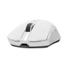 Rampage Zenith Pro Mouse da gaming wireless 26000 DPI bianco + ricevitore 4KHz PAW3395 BT 5.2
