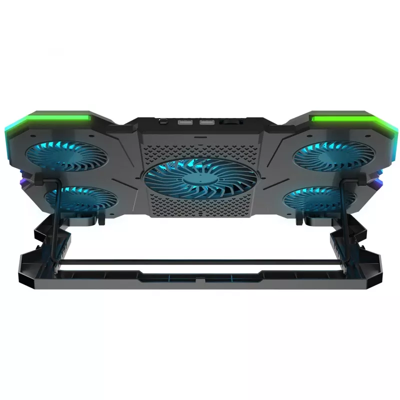 Rampage X-RANGER Base di raffreddamento regolabile per laptop 9-17 RGB
