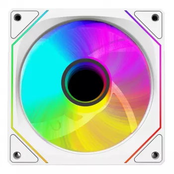 Rampage Ventola per case 120mm 1800RPM Infinite Loop ARGB bianco PWM