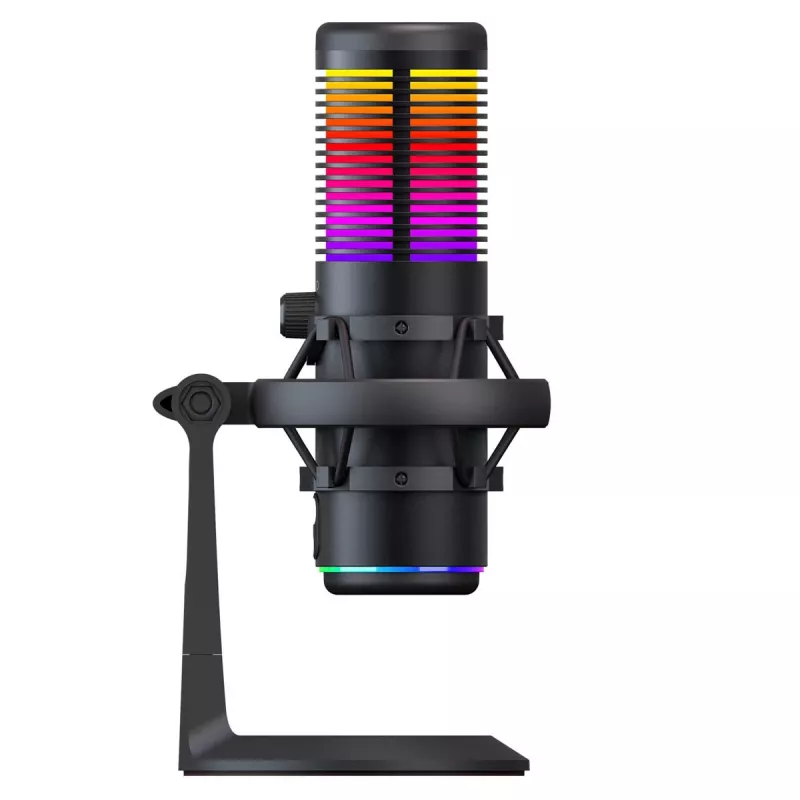 Rampage Bemol Microfono gaming USB-C RGB, nero