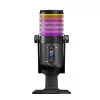 Rampage Diyez Microfono gaming USB-C RGB, nero