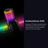 Rampage Diyez Microfono gaming USB-C RGB, nero