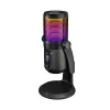 Rampage Diyez Microfono gaming USB-C RGB, nero