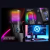 Rampage Diyez Microfono gaming USB-C RGB, nero