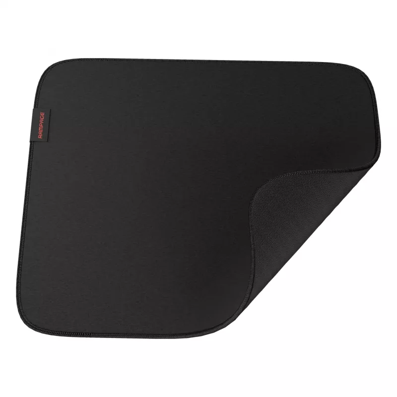 Rampage Pulsar Pro S Tappetino da gaming per mouse - tessuto jacquard 29x24 cm nero