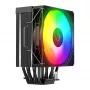 Rampage Octagon C70 Dissipatore CPU LGA1700/AM5 LCD ventola Infinity 120mm ARGB nero