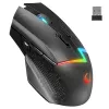 Rampage Drop M3 V2 Mouse da gaming wireless 24000 DPI 1000 Hz nero