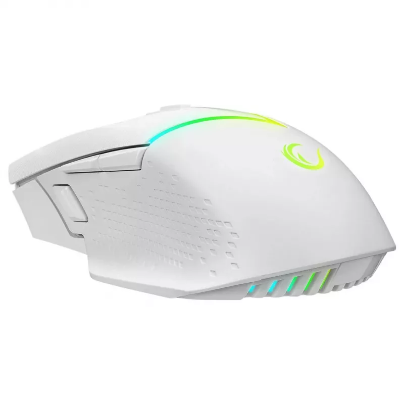 Rampage Drop M3 V2 Mouse da gaming wireless 24000 DPI 1000 Hz bianco
