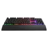 Rampage Fortuna Set tastiera, mouse e tappetino da gaming, 12800 DPI, nero