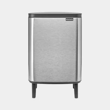 Pattumiera Brabantia BO HI 12 L Matte Steel Fingerprint Proof