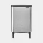 Pattumiera Brabantia BO HI 12 L Matte Steel Fingerprint Proof