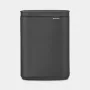 Pattumiera Brabantia BO 4 litri Mineral Infinite Grey