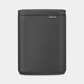 Pattumiera Brabantia Bo 7 litri Mineral Infinite Grey